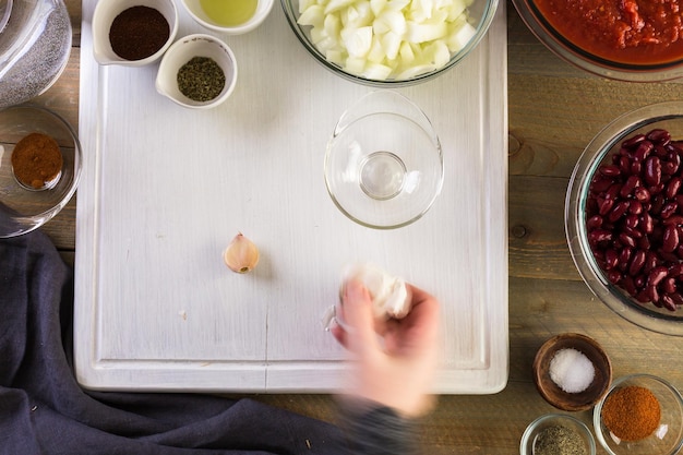 Kroki przygotowania potrawy